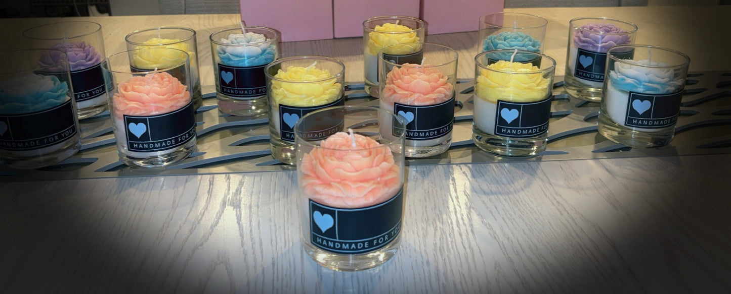 Petite Peony candles