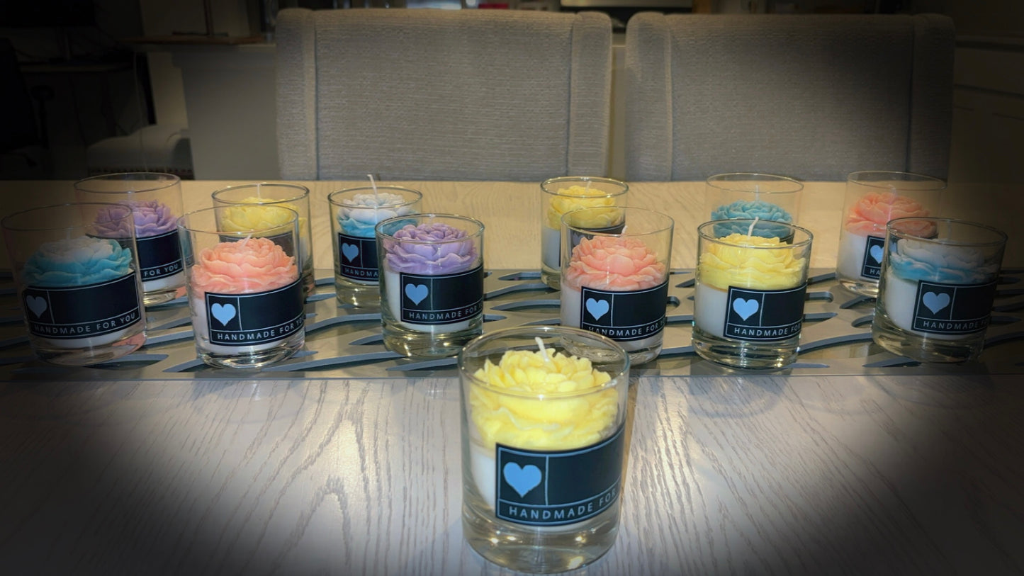 Petite Peony candles