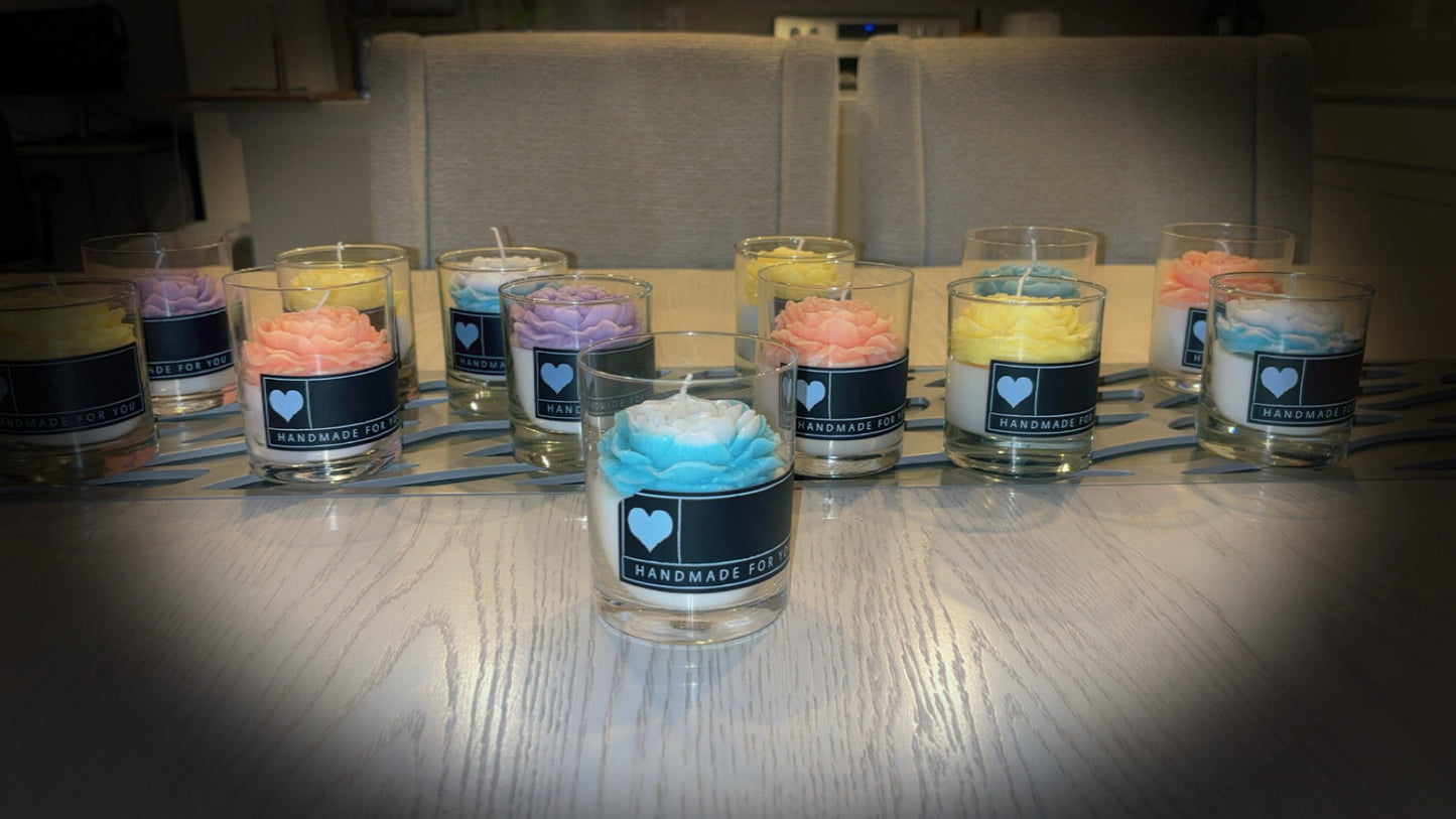 Petite Peony candles